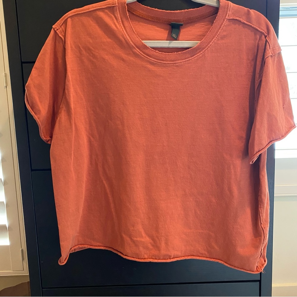 Coral comfy big‎ tshirt